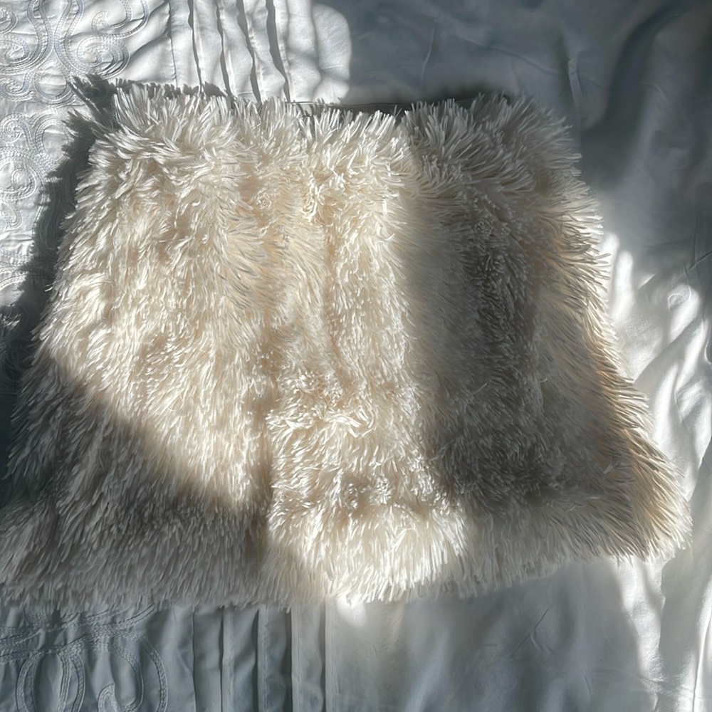 Faux Fur Skirt